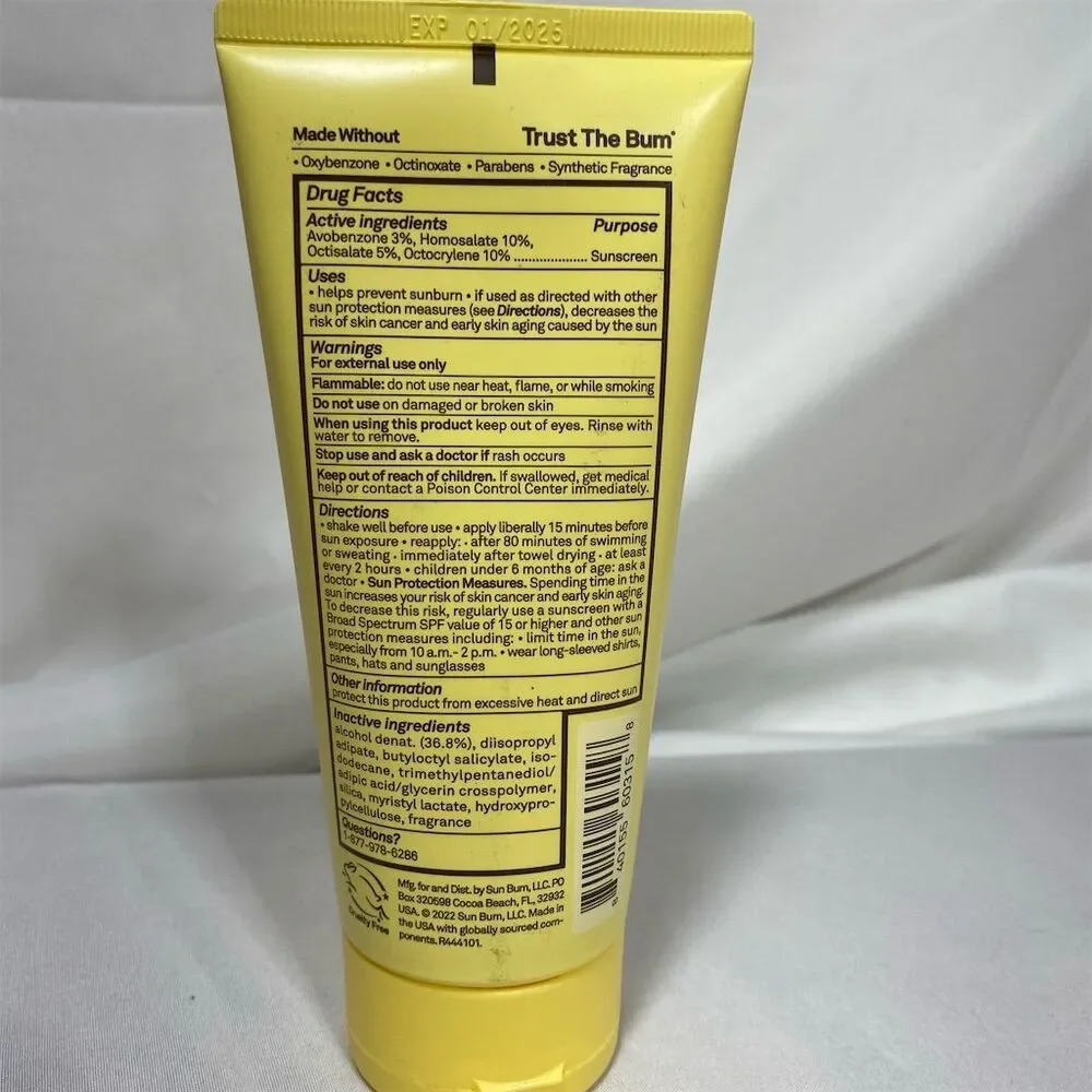 Sun Bum Kids SPF 50 Clear Sunscreen Lotion 6 fl oz Water-Resistant NEW